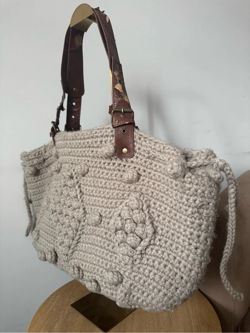 Madison88 | Y2K Crochet Bobble Tote Bag